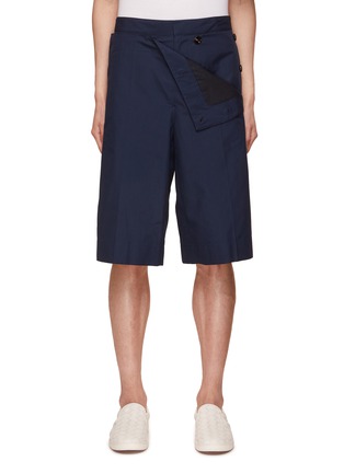 BOTTEGA VENETA | Front Flap Sailor Cotton Shorts