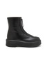 THE ROW Zipped Leather Boots