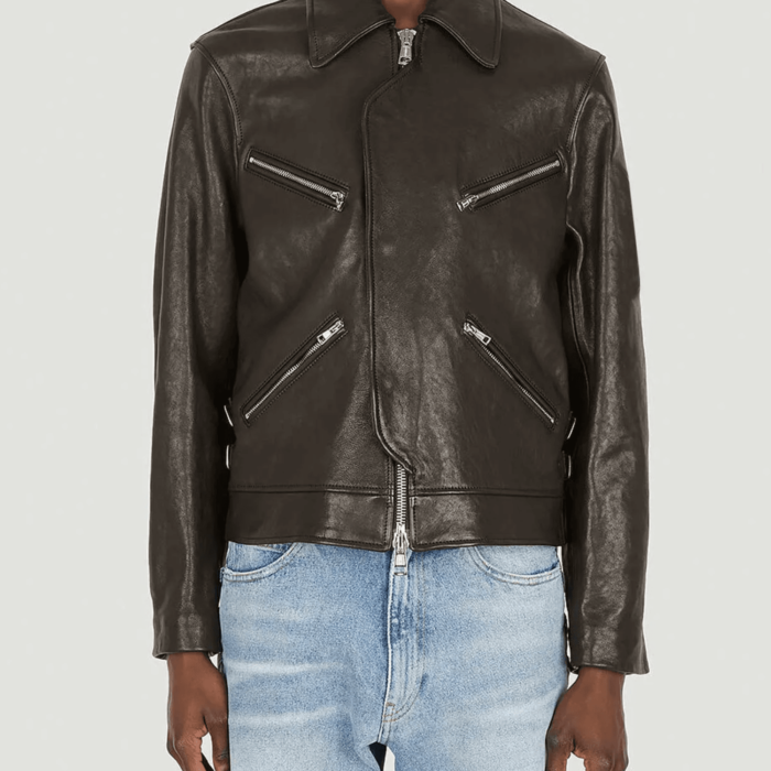 Demon Legacy Black Leather Jacket