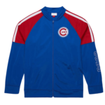 Chicago Cubs Color Blocked Full-Zip Track Jacket