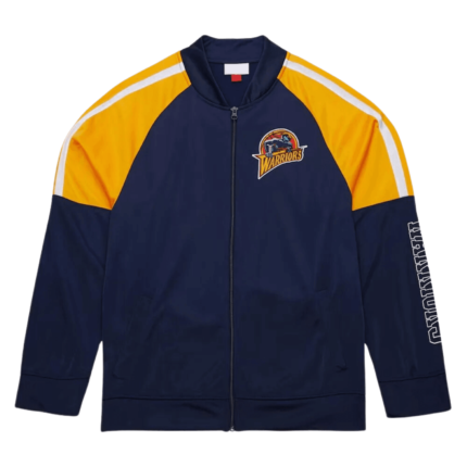 Golden State Warriors Color Blocked Full Zip Track Jacket