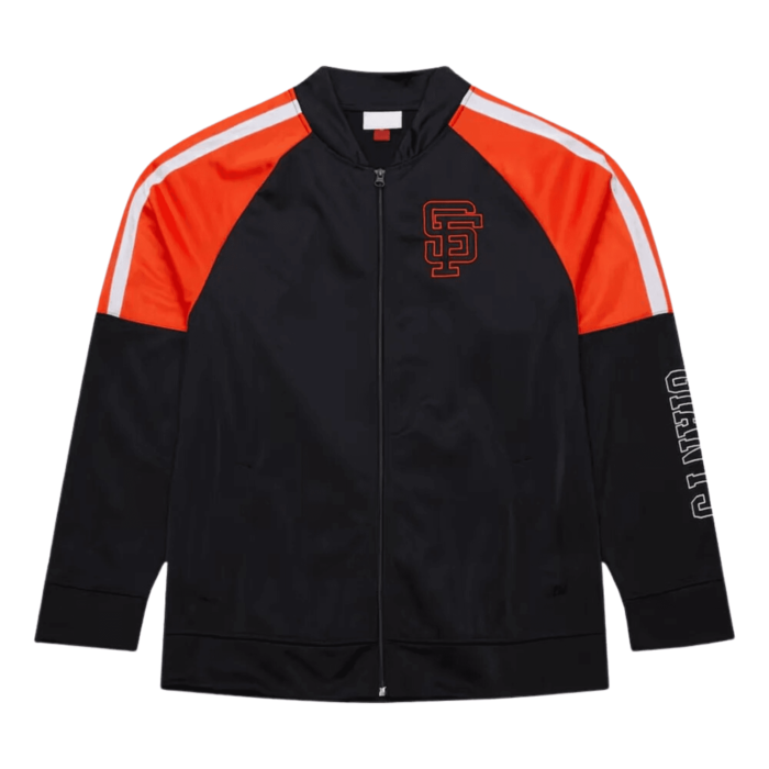 San Francisco Giants Color Blocked Full-Zip Track Jacket