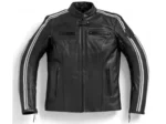 BMW Motorcycle Jacket Leather TwinStripes Men