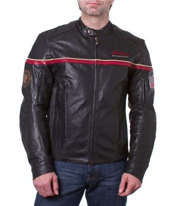 Men's Indian Freeway Motorcycle Leather Jacket