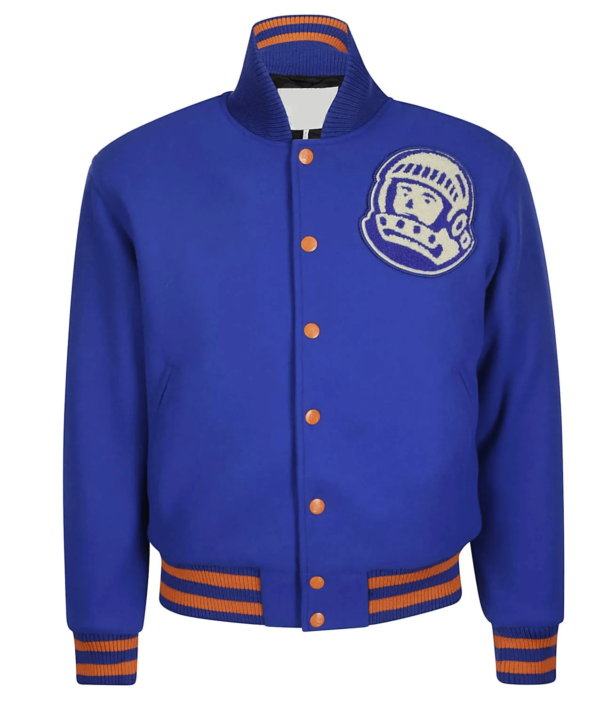 Men's Astro Blue Billionaire Boys Varsity Jacket - Image 2