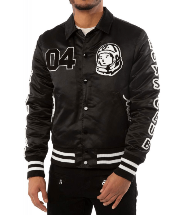 Men BBC Heart Mind Classic Varsity Jacket - Image 2