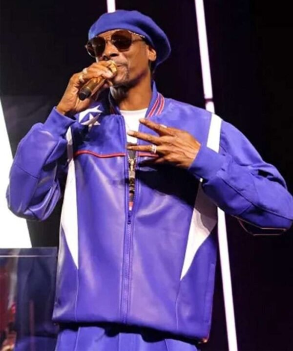 Paris Olympics 2024 Snoop Dogg Leather Jacket - Image 2