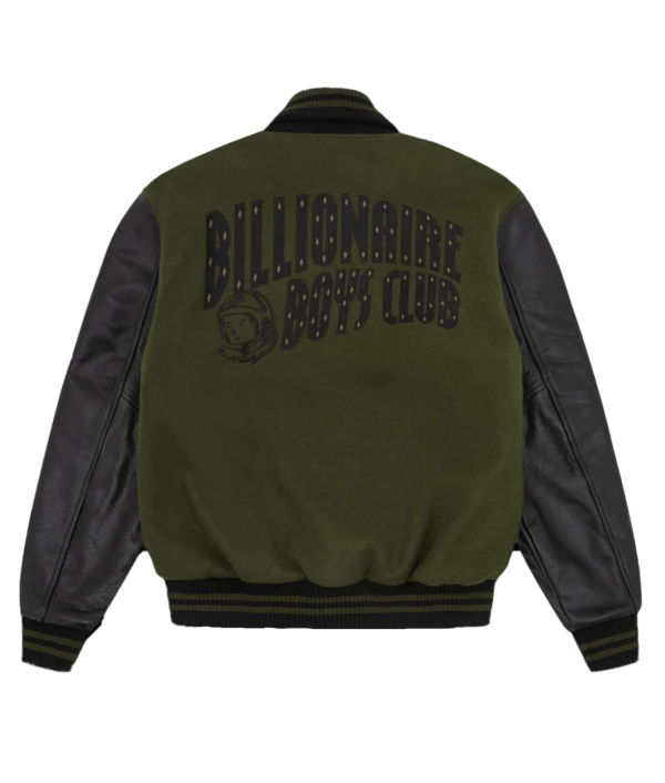 Billionaire Boys Club Astro Men's Green and Black Varsity Jacket