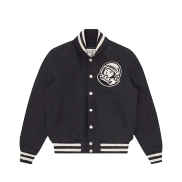 Men’s Lightweight Biker Moto Varsity Jacket with Billionaire Boys Logo - Image 2