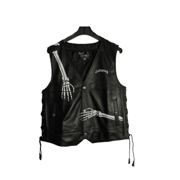 God Speed R.O.D Leather Vest - Image 2