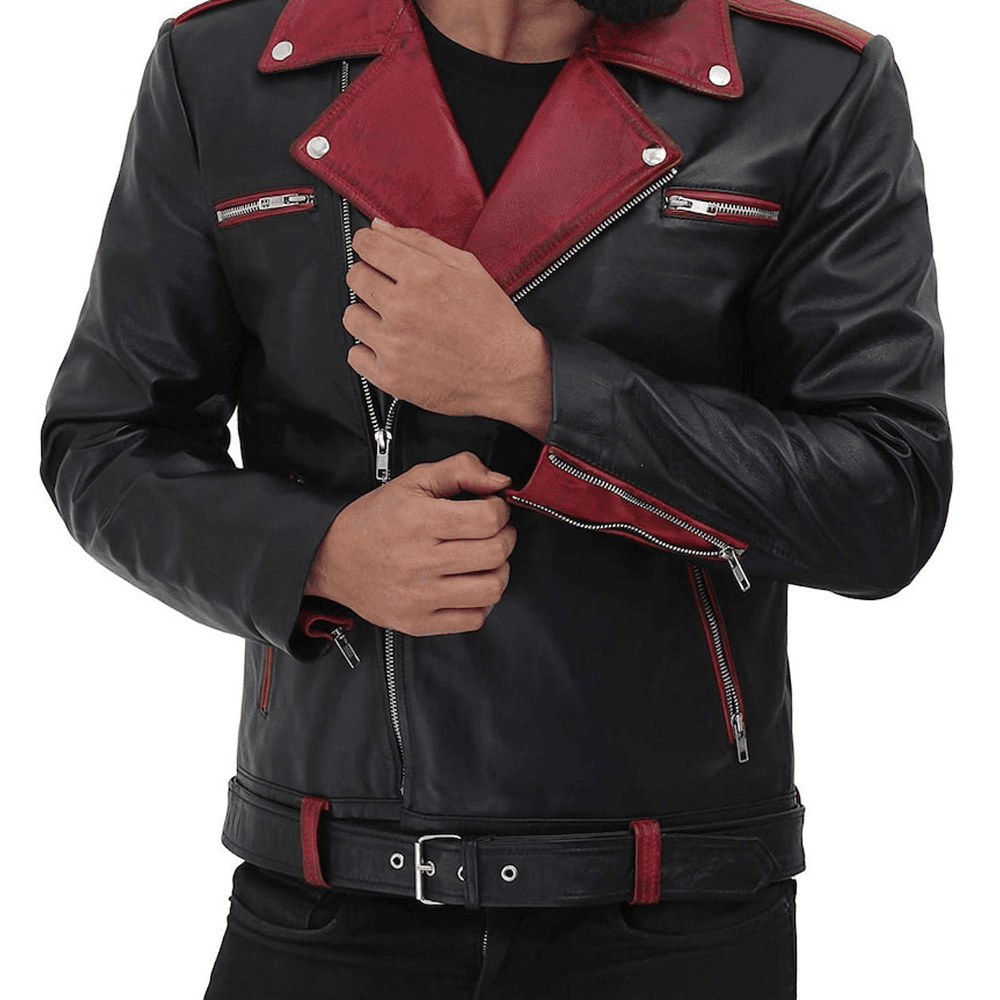 Kills Tommy Doyle Halloween Real Leather Jacket - Image 3
