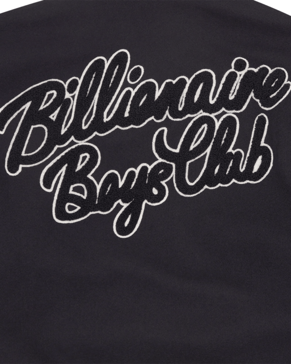 Men’s Lightweight Biker Moto Varsity Jacket with Billionaire Boys Logo - Image 3