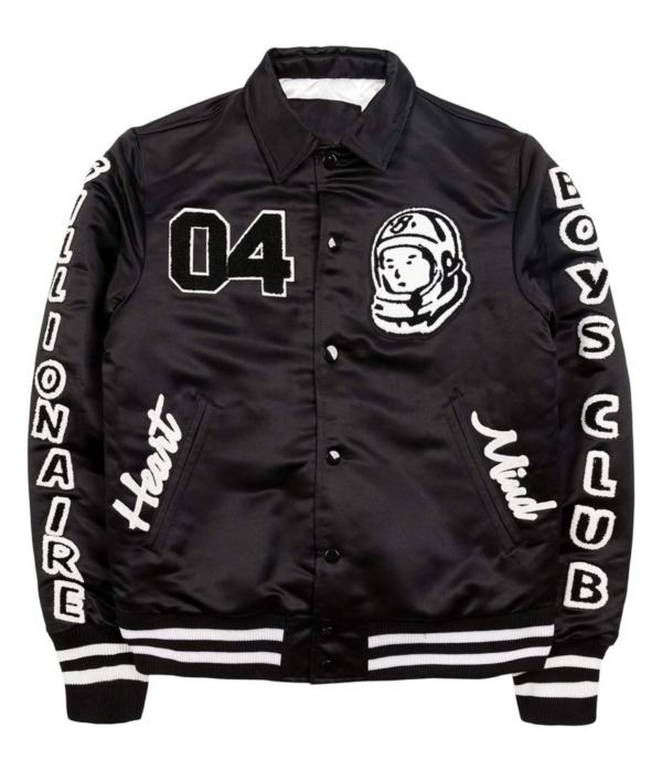 Men BBC Heart Mind Classic Varsity Jacket