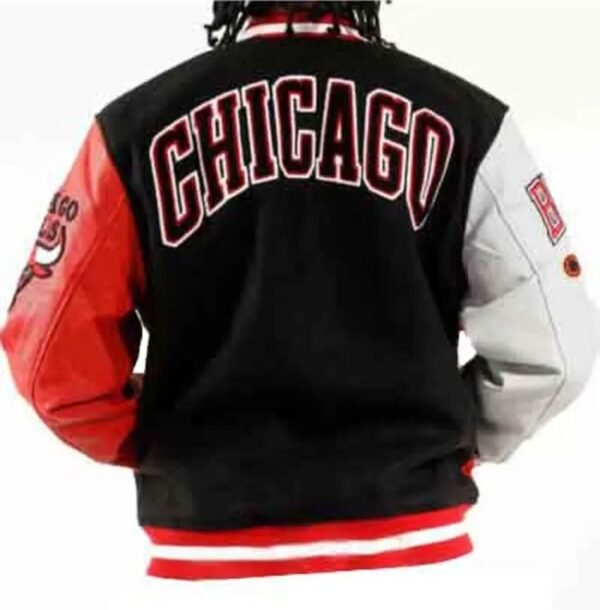 Men's Limited Edition Chicago Bulls NBA Fan Varsity Jacket - Image 2