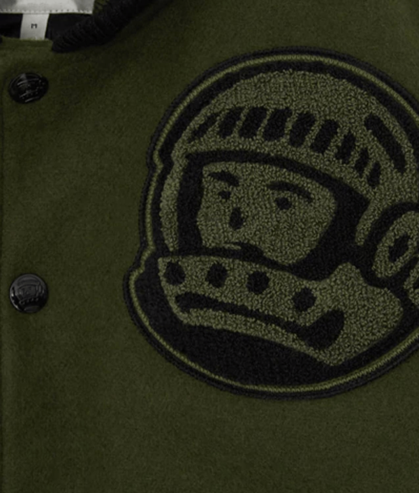 Billionaire Boys Club Astro Men's Green and Black Varsity Jacket - Image 6