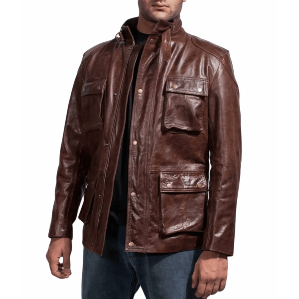 Bobby Mercer Four Brothers Brown Jacket - Image 3