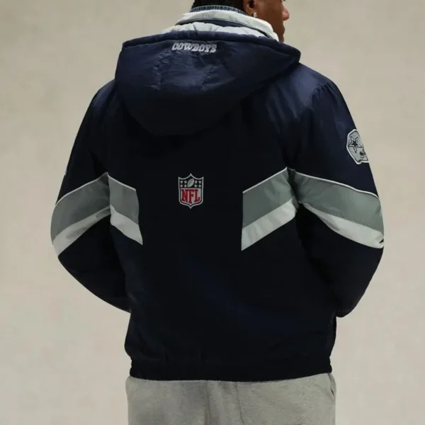 Dallas OVO  Cowboys Sideline Navy Puffer Jacket - Image 2