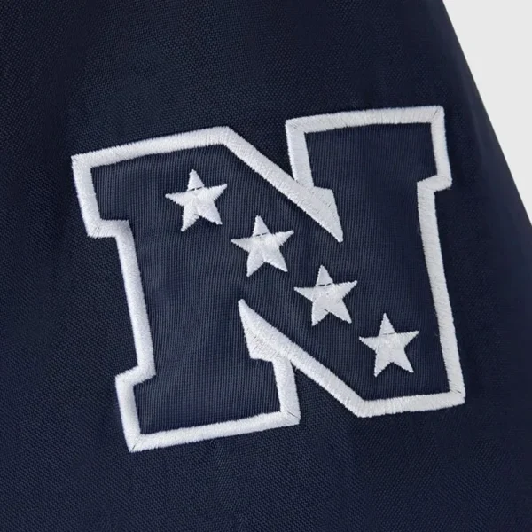 Dallas OVO  Cowboys Sideline Navy Puffer Jacket - Image 3