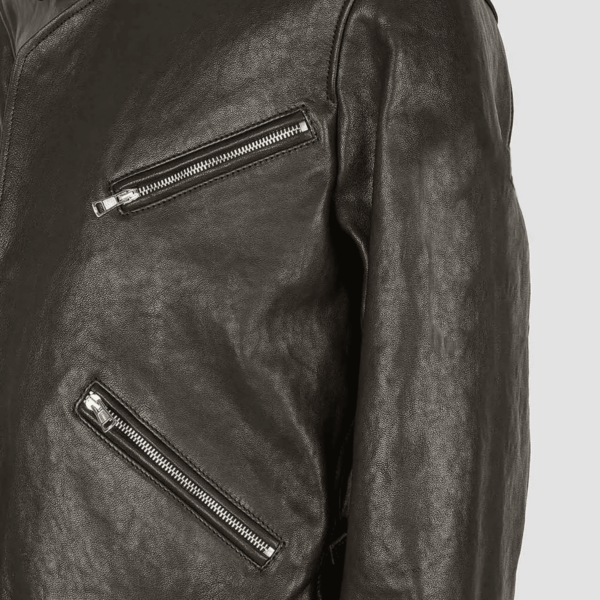 Demon Legacy Black Leather Jacket - Image 5