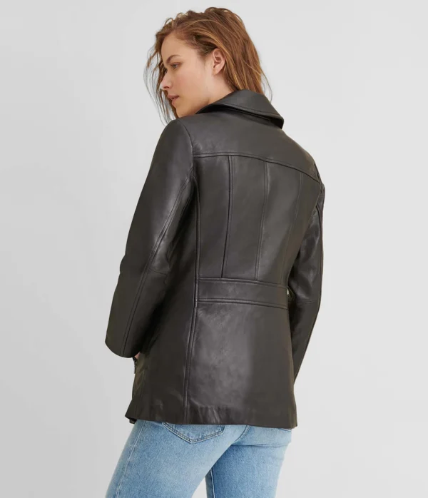 Lindsey Thinsulate Leather Scuba Jacket - Image 4