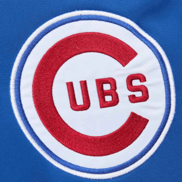 Chicago Cubs Color Blocked Full-Zip Track Jacket - Image 3