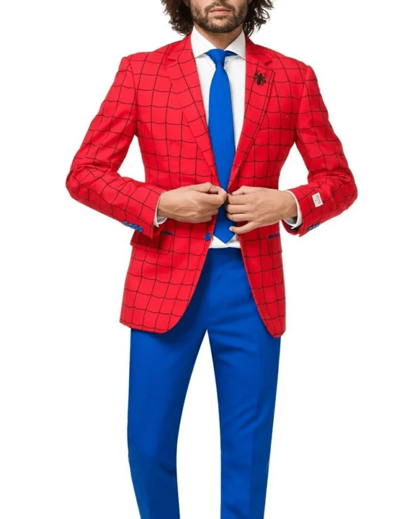 Men's Spider Man  Far From Home Tuxedo Suit