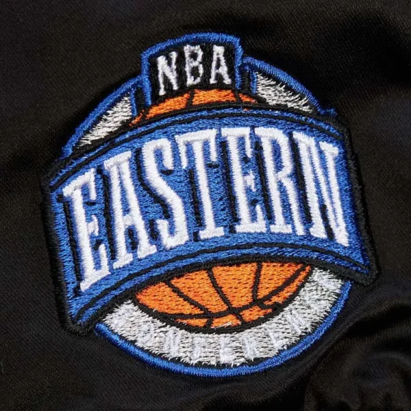 Orlando Magic OG 3.0 Lightweight Black Satin Varsity Jacket - Image 4