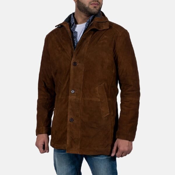 Sheriff Brown Suede Jacket - Image 3