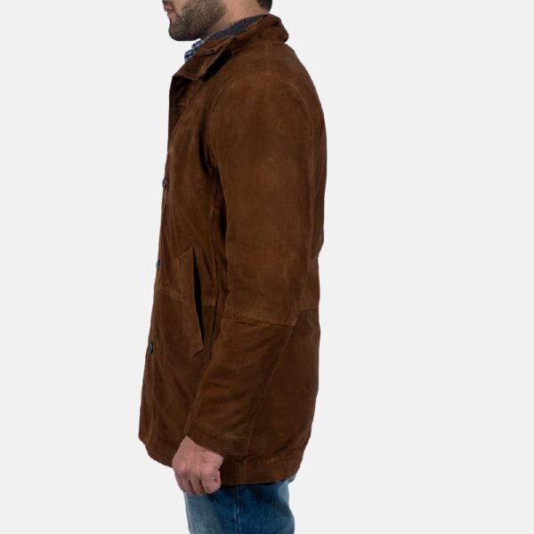 Sheriff Brown Suede Jacket - Image 4