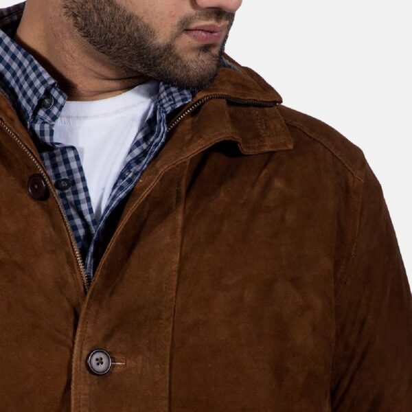 Sheriff Brown Suede Jacket - Image 5