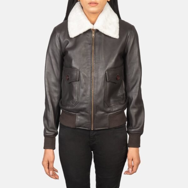 Stella G-1 Leather Bomber Jacket - Image 3