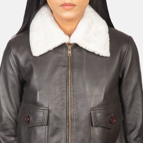 Stella G-1 Leather Bomber Jacket - Image 4