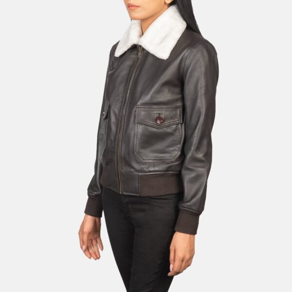 Stella G-1 Leather Bomber Jacket - Image 7