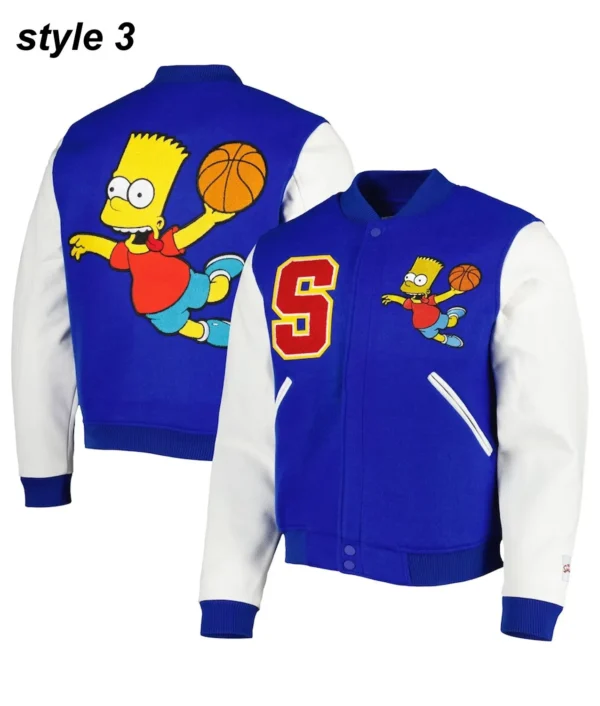 Bart Simpson Varsity Jacket - Image 12