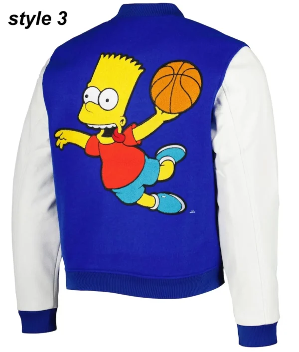 Bart Simpson Varsity Jacket - Image 7