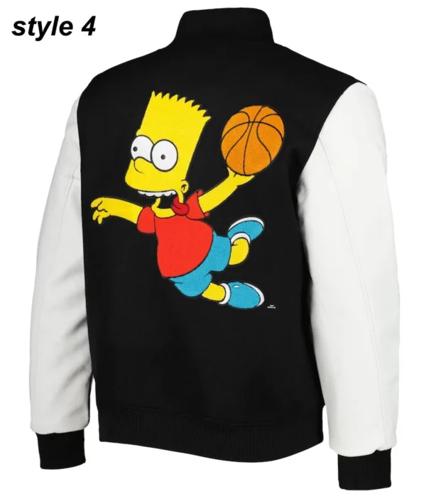 Bart Simpson Varsity Jacket - Image 8